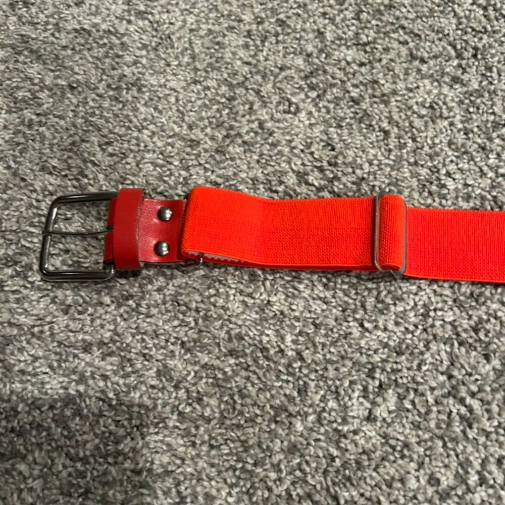Performance Baseball/Softball Belt Orange Adult  TCK